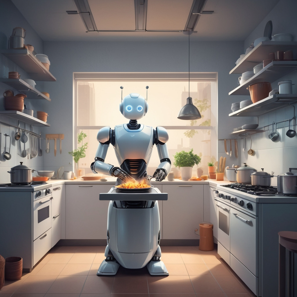 the-history-and-future-of-coliving15 Робот повар готовит еду